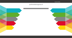 Desktop Screenshot of parkhotelbolognese.it
